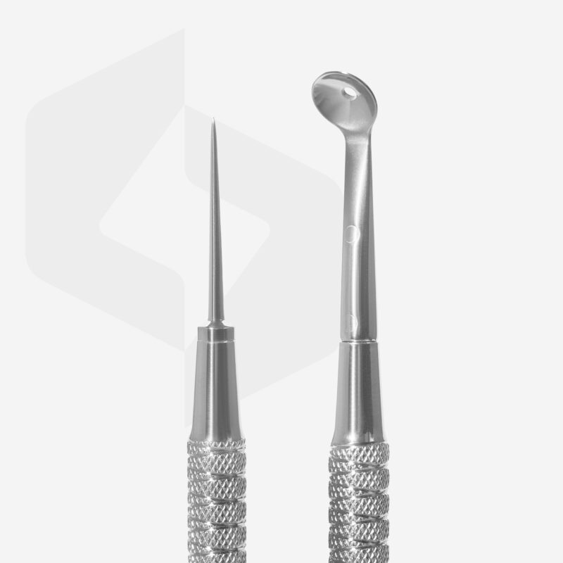 Extractor de espinillas EXPERT 20 TYPE 4 (cucharita uno grande + limpiaporos rectangular) - Image 2