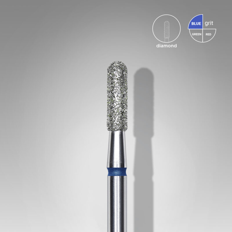 Punta diamante, «cilindro redondeado» 2.3 mm