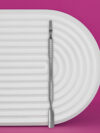 Empujador para manicura EXPERT 30 TYPE 5 (Empujador ancho redondeado + asta ancha recta)
