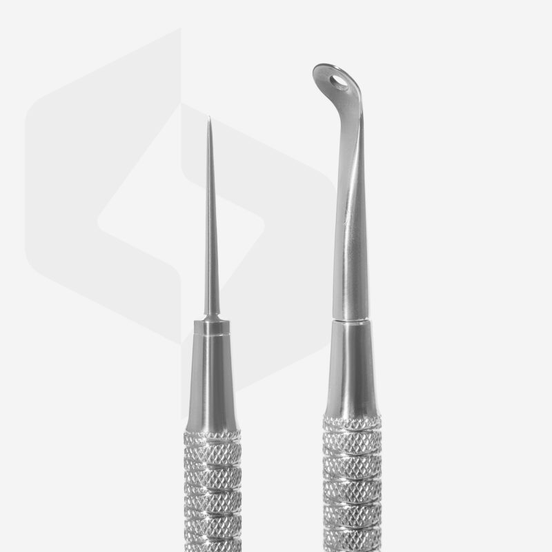 Extractor de espinillas EXPERT 21 TYPE 4 (cucharita uno chica + aguja de vidal para acné) - Image 2