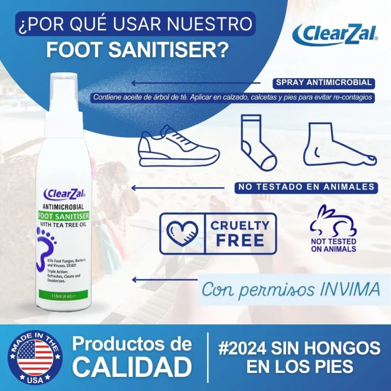 Spray antimicrobial Foot Sanitiser - Image 2