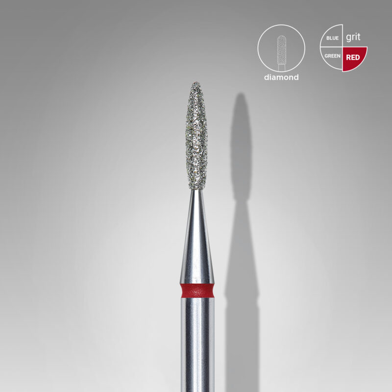 Punta diamante, «flama» 1.6 mm