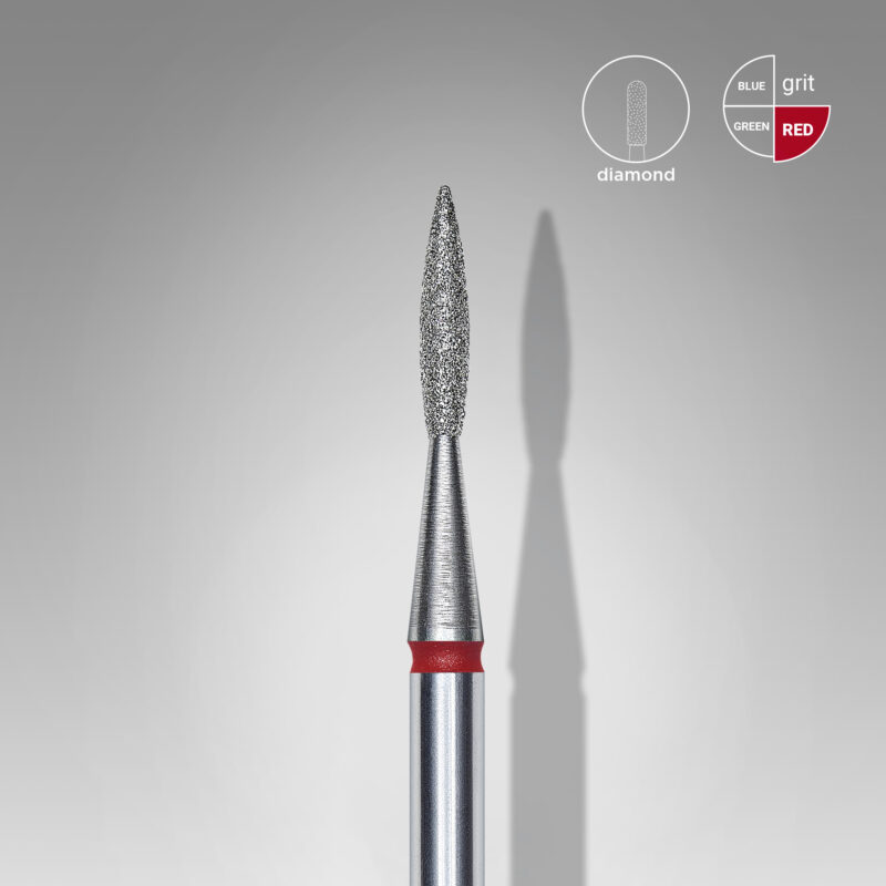 Punta diamante, de puntaed «flama afilada» 1.6 mm