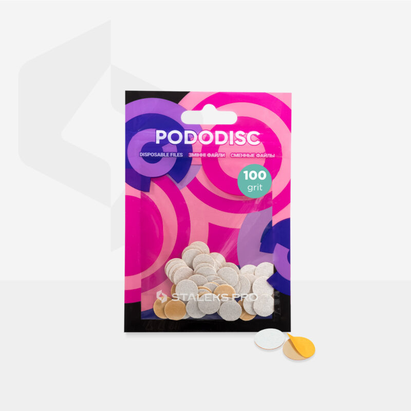 Repuestos para disco para pedicura PODODISC STALEKS PRO XS 100 grit (50 pc) - Image 3