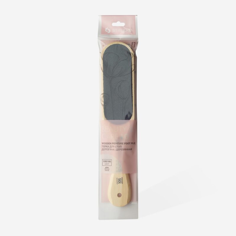 Raspador para pies, de madera BEAUTY & CARE 10 TYPE 1 (100/180 grano) - Image 3