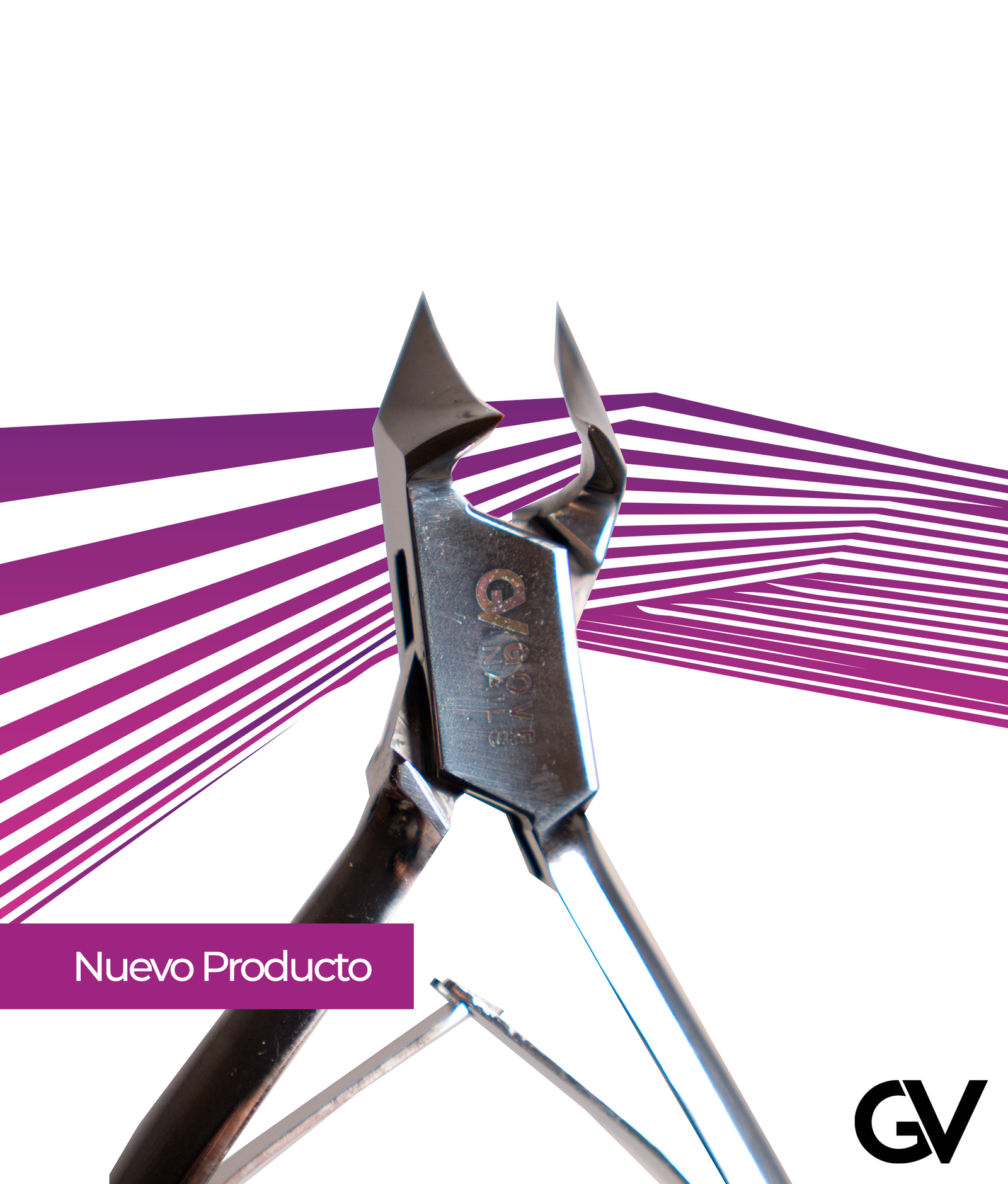 Alicate Angular GOVE NAILS GV 33